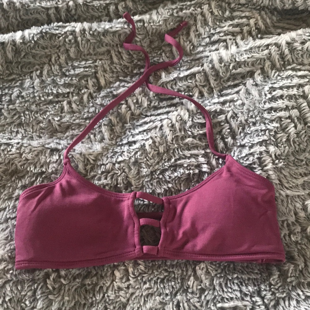 3/$20 Mau loa top from Midori bikini in sangria